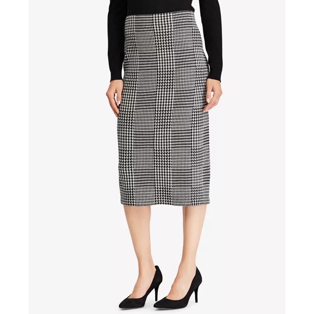Lauren Ralph Lauren Womens Sz XS Black Mu Pencil Skirt
